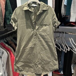 Olive Green Women’s Casual Dress